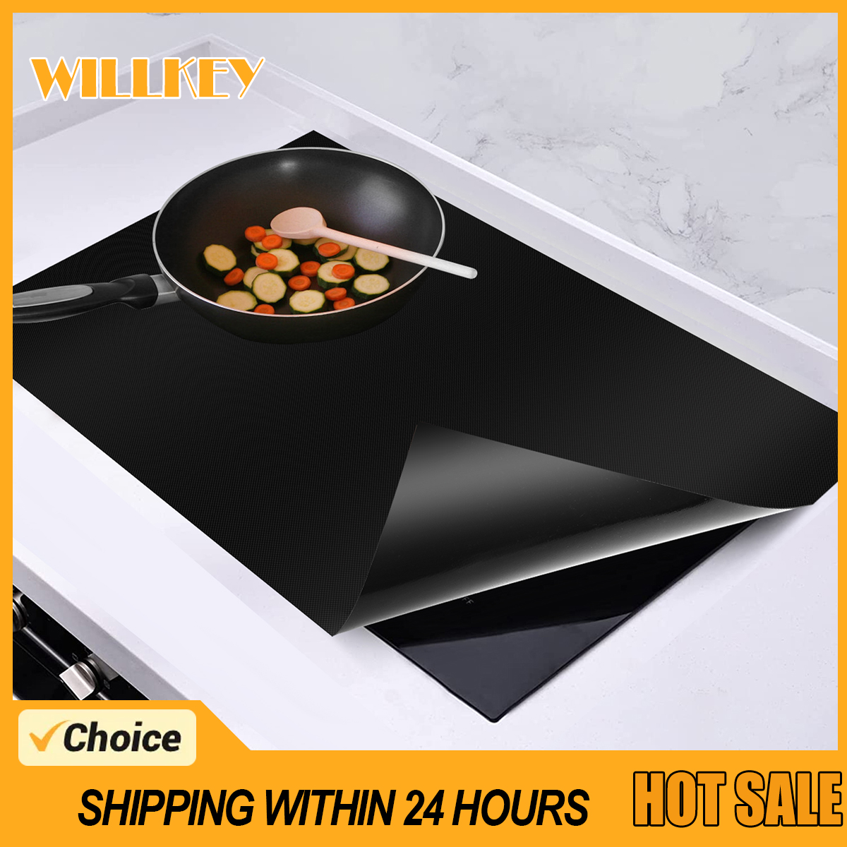 Commercial Kitchen Induction - Induction Cooker Cover Silicone Mat Non