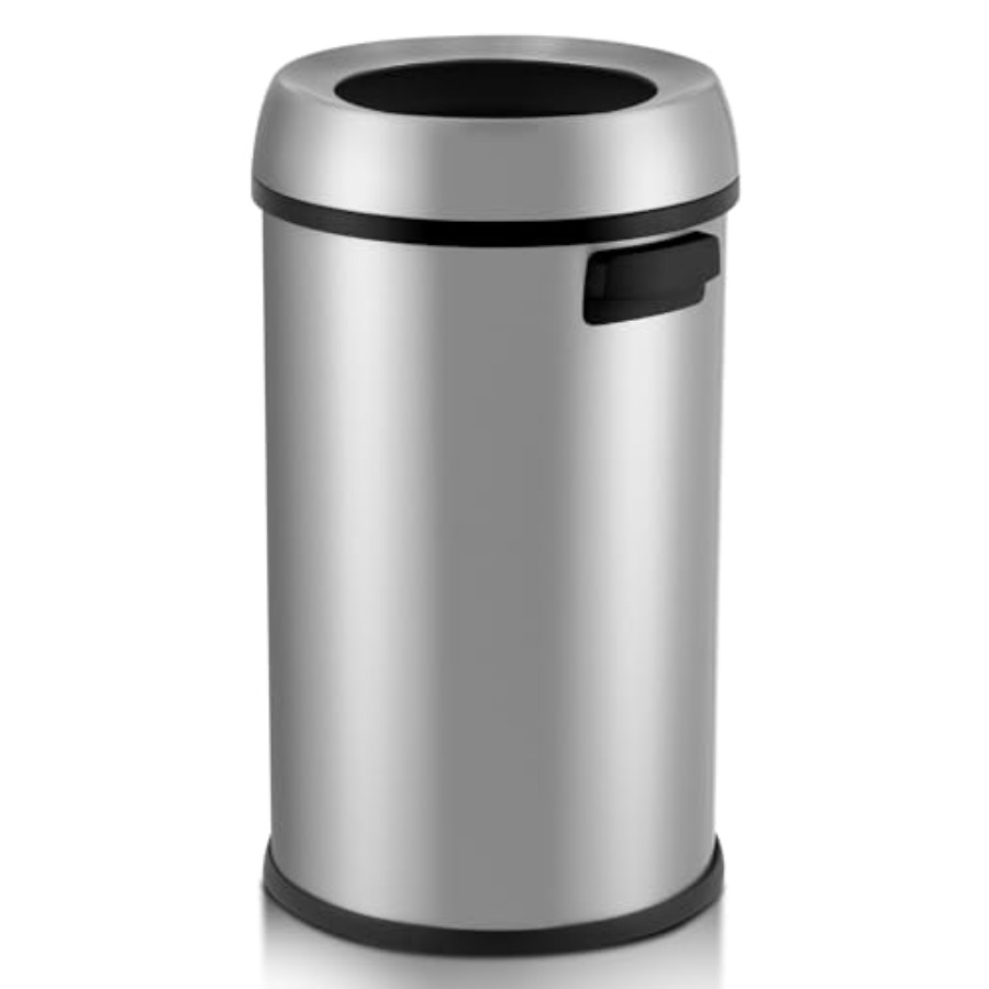 Commercial Kitchen Trash Can - 65L/17 Gallon Open Top Trash Can