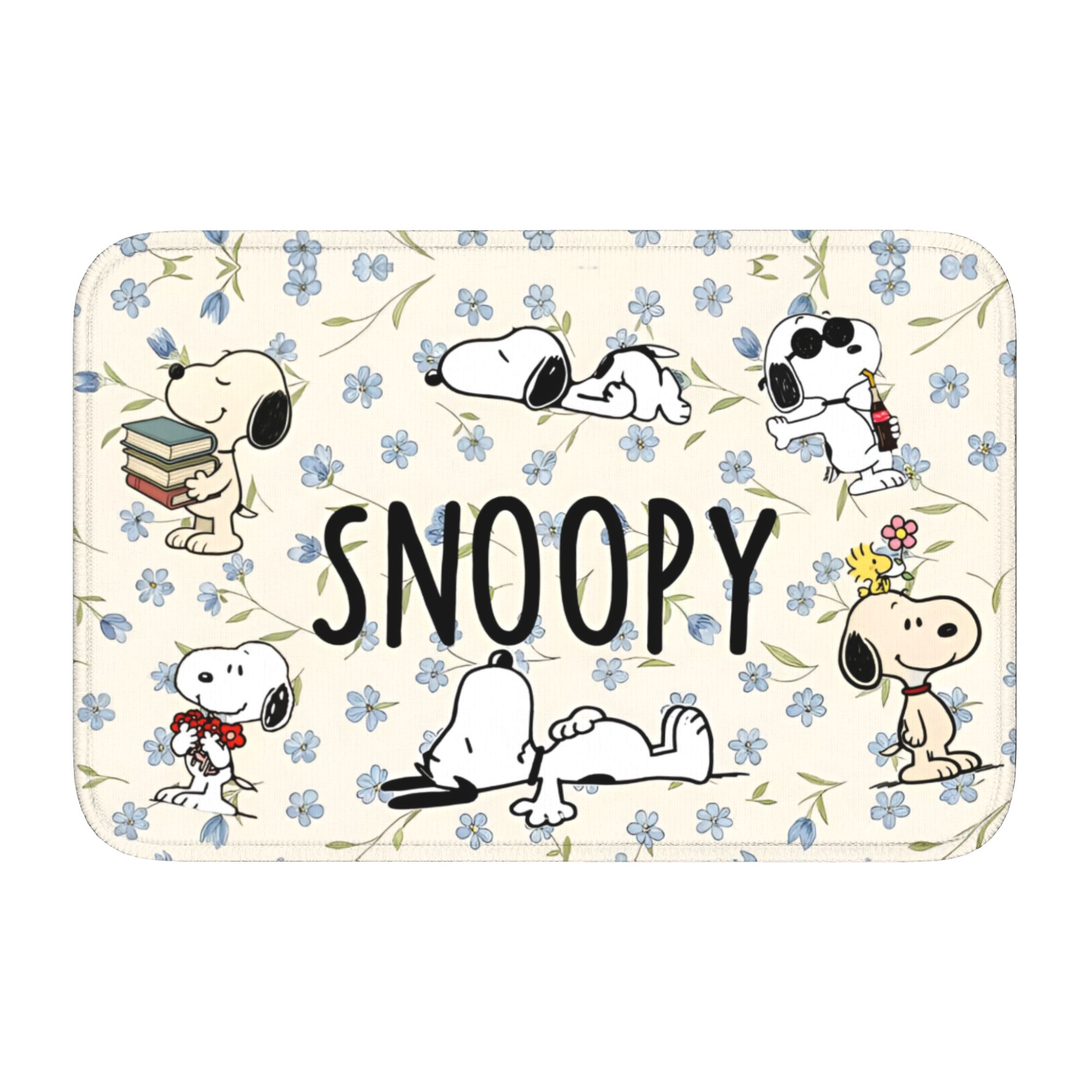 Kitchen Flooring Commercial - Custom Cute Cartoon S-Snoopys Doormat Anti-Slip
