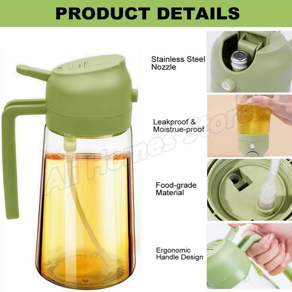 2pc Oil Sprayer Spray for 2 in - Commercial Kitchen Sprayer recension och pris