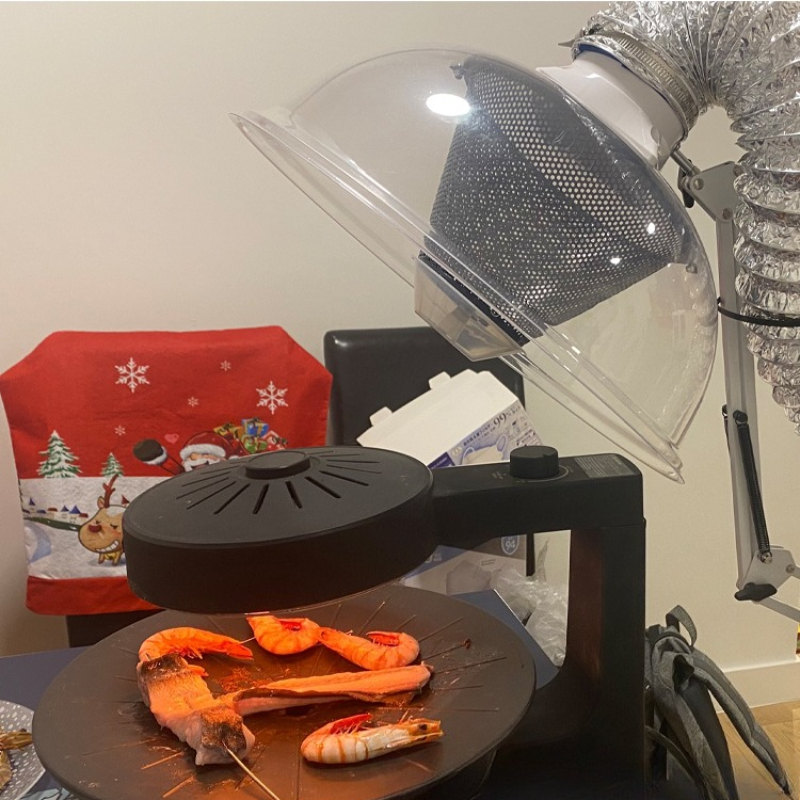 Portable Adjustable BBQ Smoke  - Commercial Kitchen Ventilation recension och pris