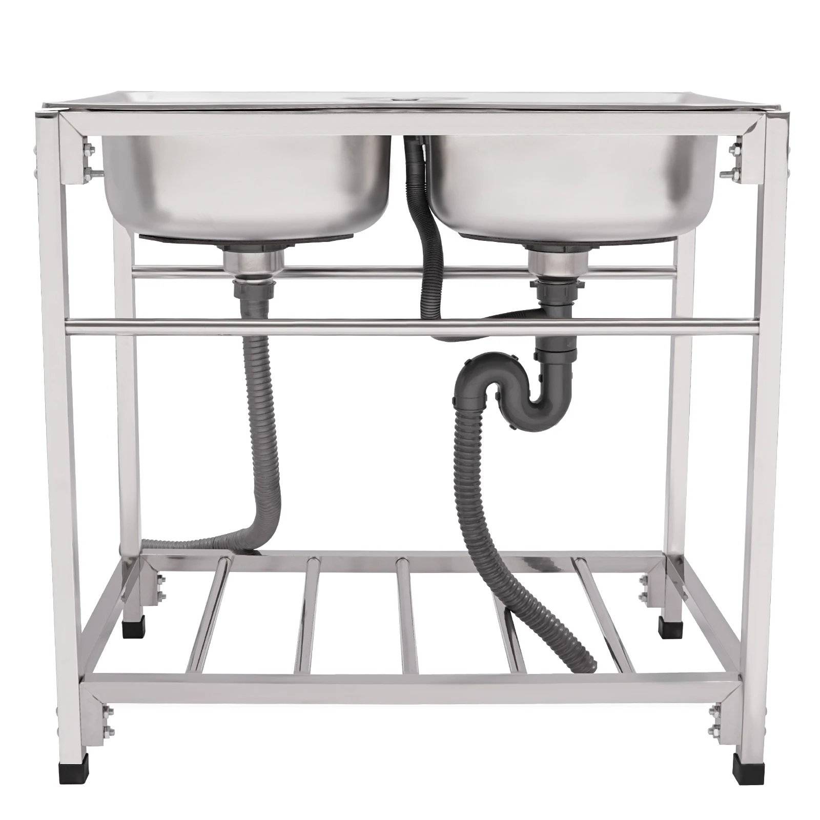 Commercial Stainless Steel Sin - Commercial Kitchen Double Sink recension och pris