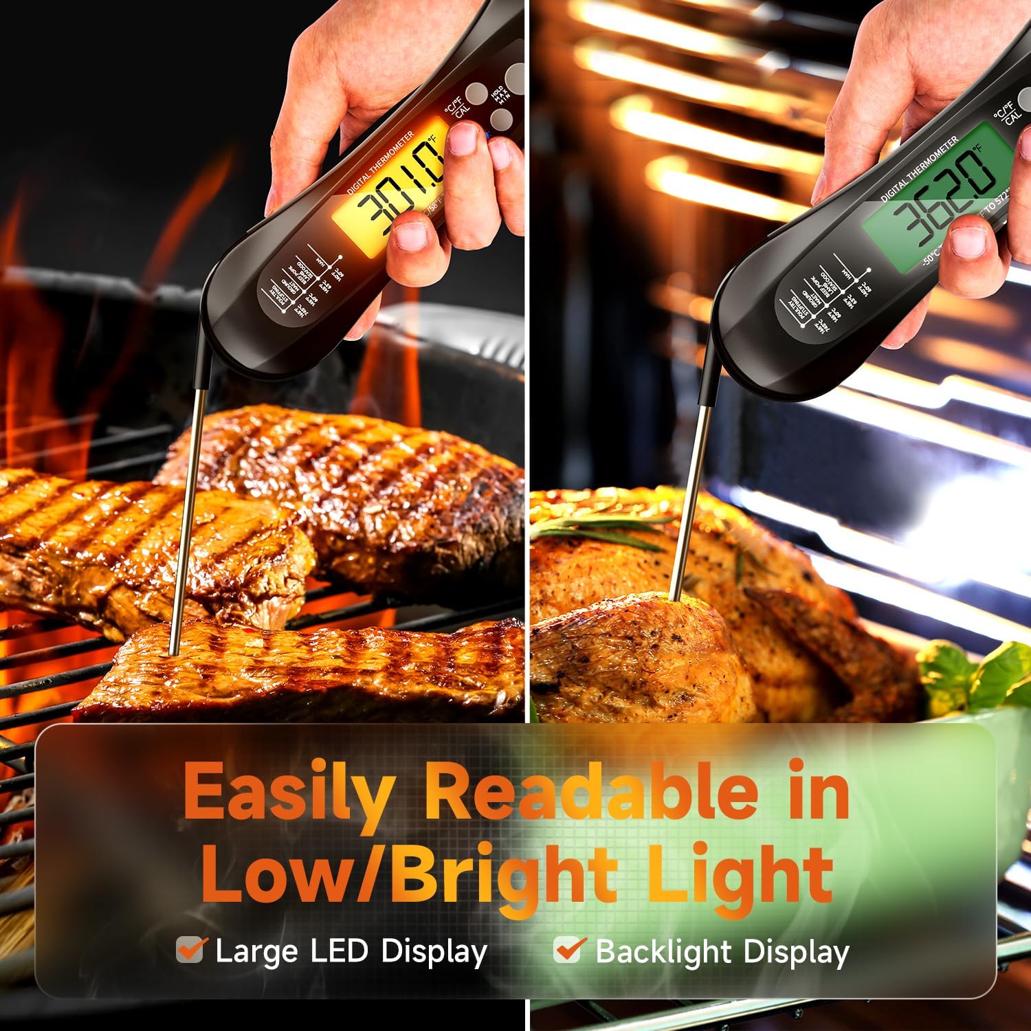 Digital Meat Thermometer Water - Commercial Kitchen Equipment List recension och pris