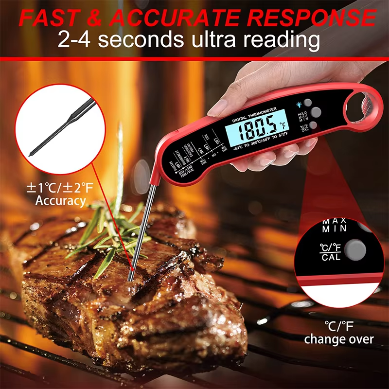 Digital Meat Thermometer High  - Commercial Kitchen Equipment List recension och pris