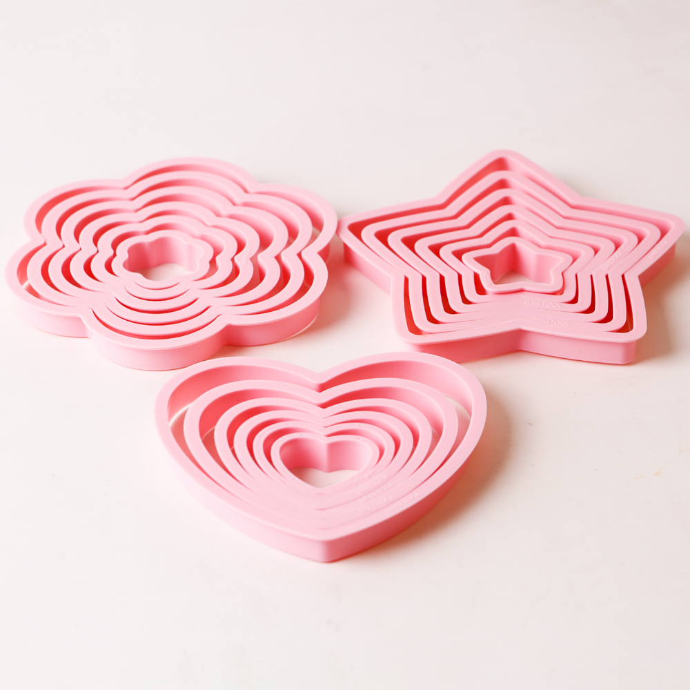 1set/3sets Pink Heart Star Flo - Commercial Kitchen Equipment List recension och pris