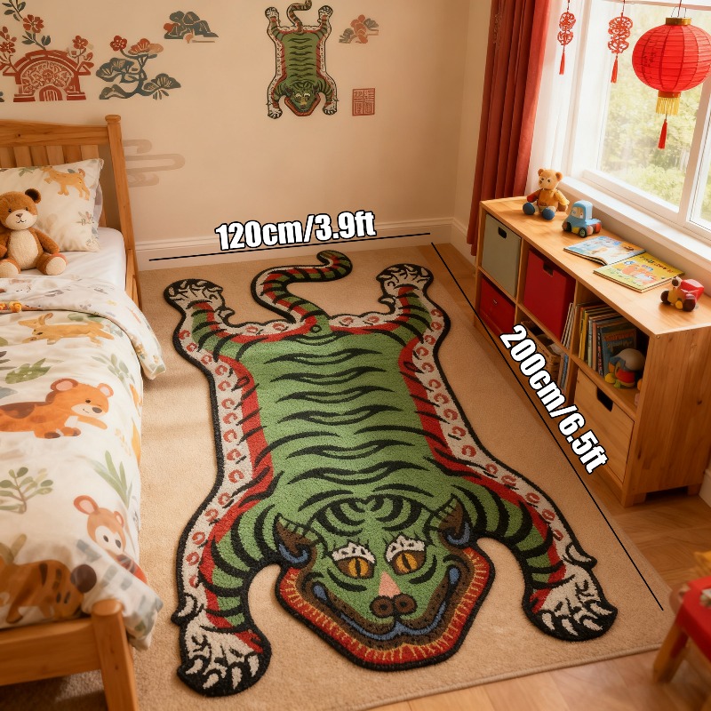 VIKAMA Tiger Pattern Rug Non-s - Commercial Dishwasher Table recension och pris