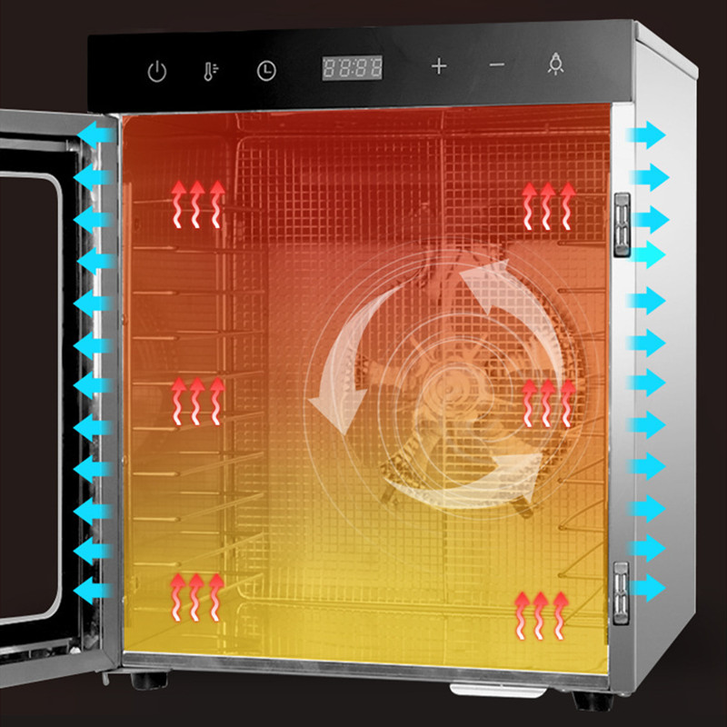 10 layer Food Dehydration Drie - Commercial Food Dehydrator recension och pris