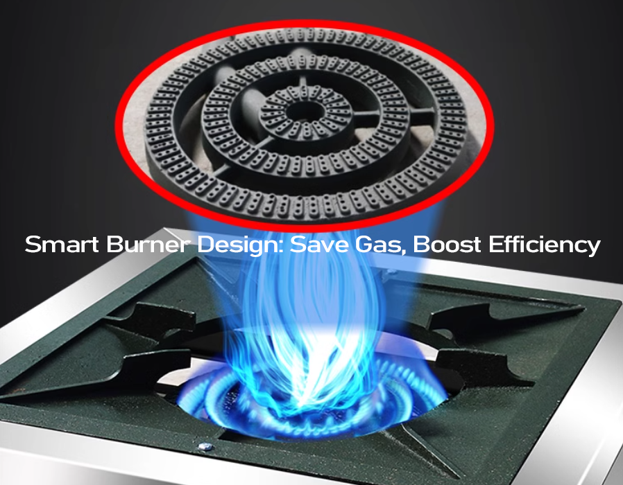 Hot Sale Commercial Blue Flame - Commercial Kitchen Stove recension och pris