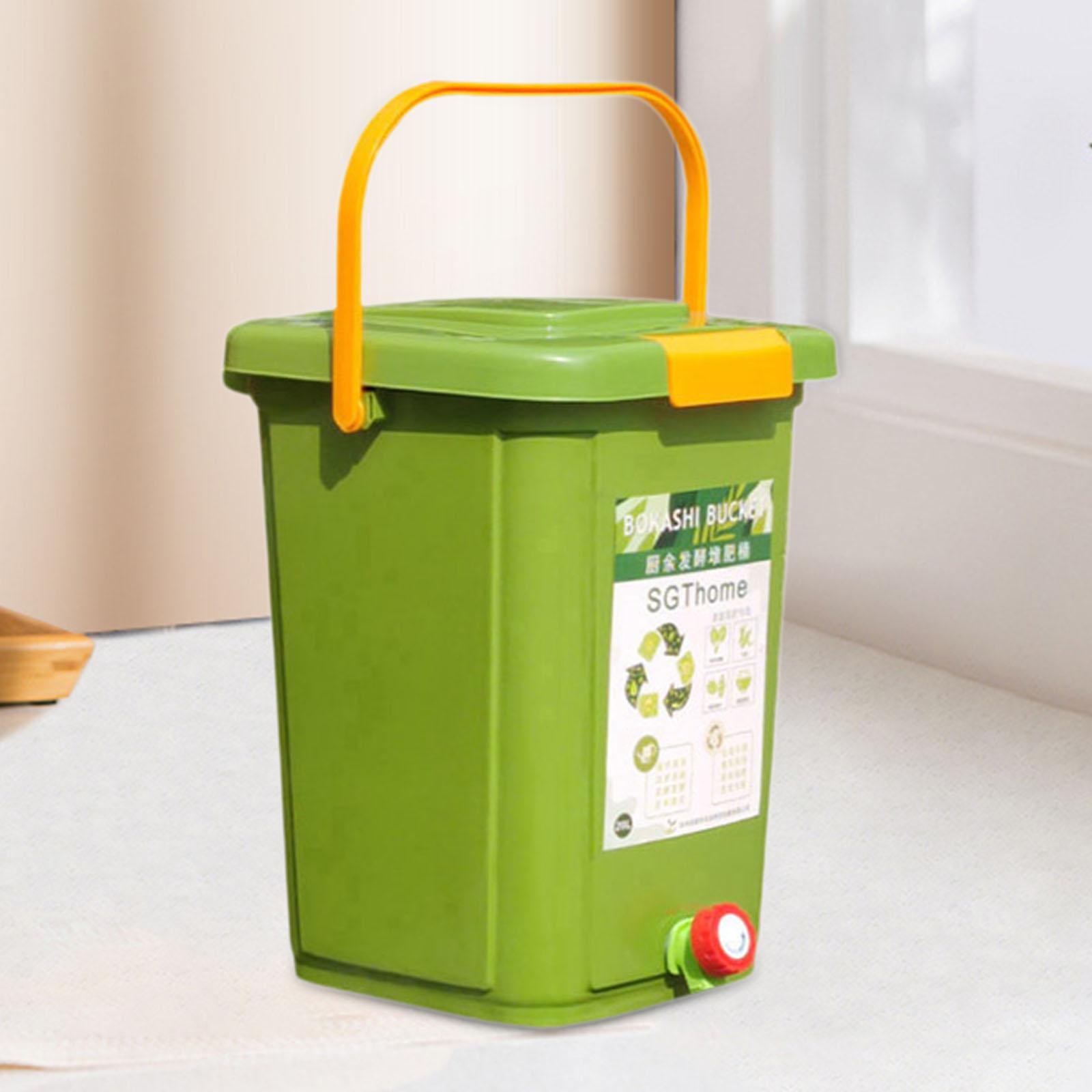 Countertop Compost Bin Sealed  - Commercial Kitchen Trash Can recension och pris