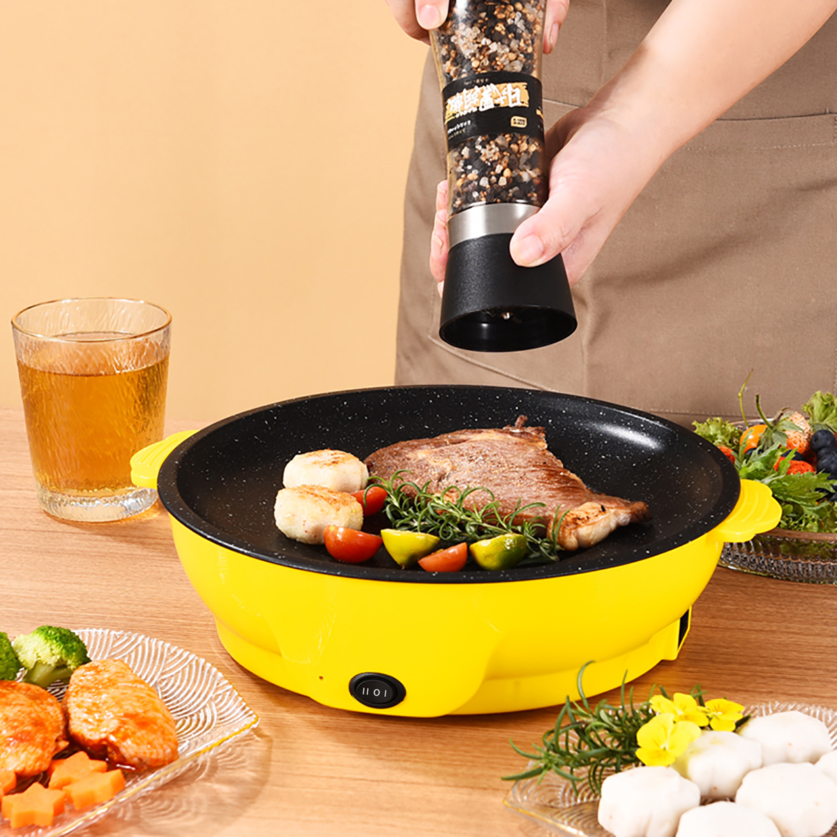 220V Multifunctional Electric  - Rotary Bakery Oven recension och pris