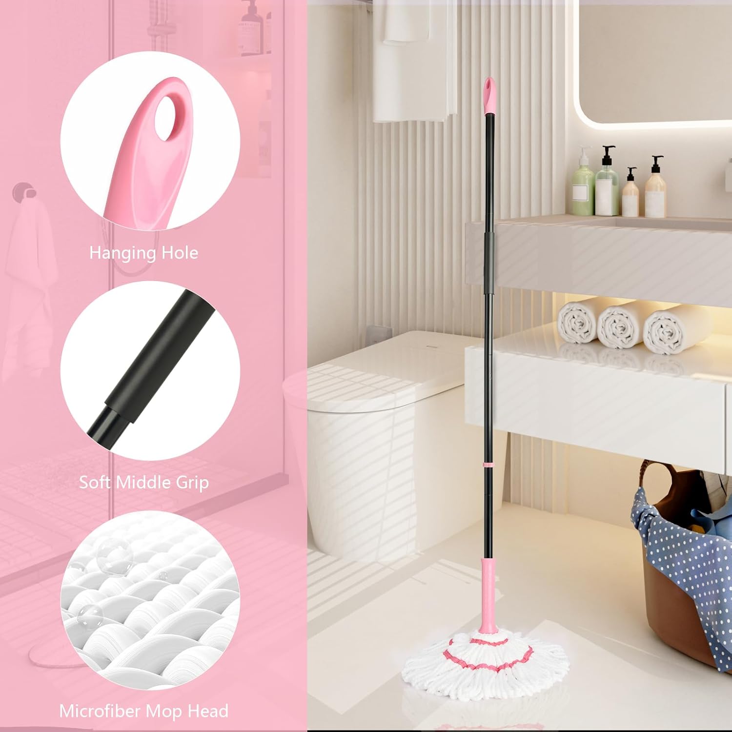 Self-Wringing Twist Mop for Fl - Kitchen Flooring Commercial recension och pris