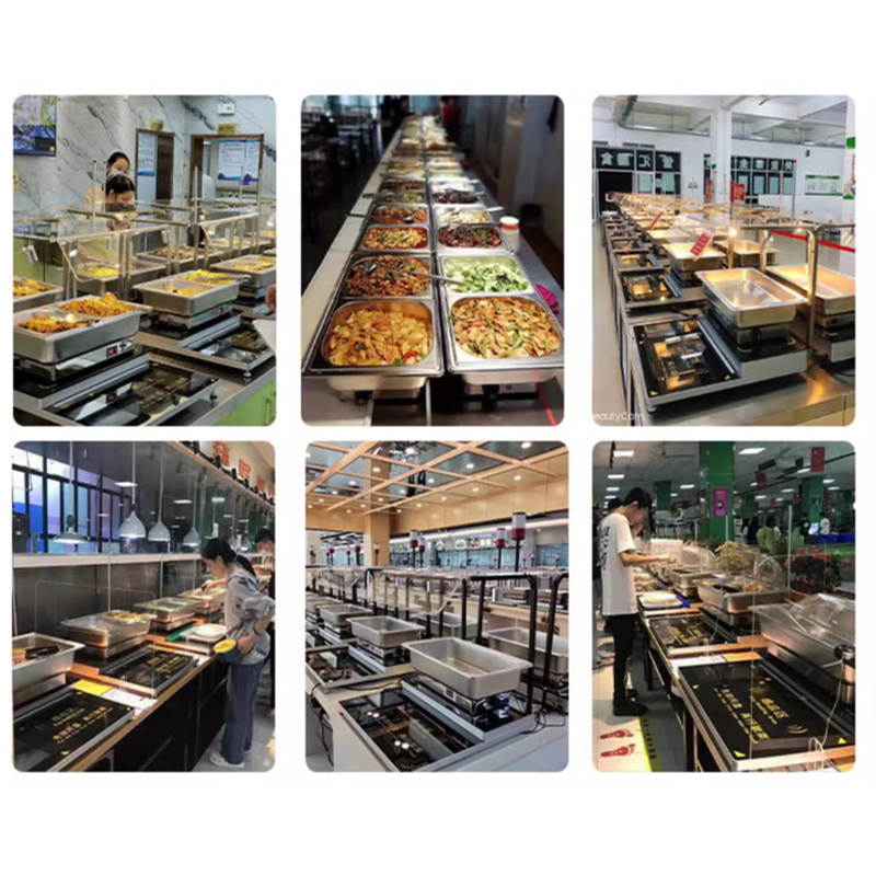 600W Commercial buffet furnace - Commercial Kitchen Stove recension och pris
