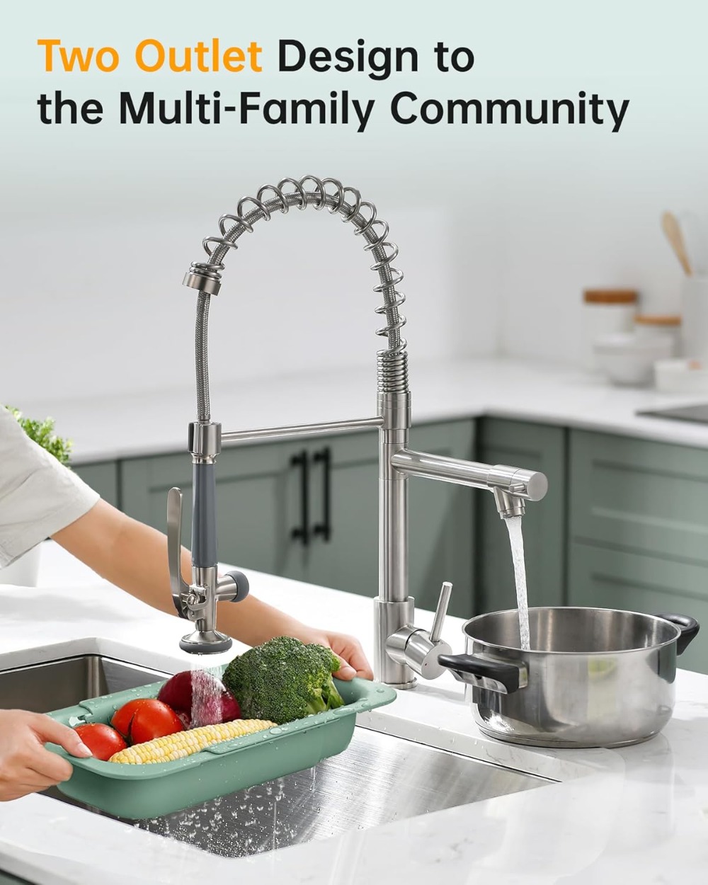 Commercial Pull Down Kitchen S - Commercial Kitchen Sprayer recension och pris