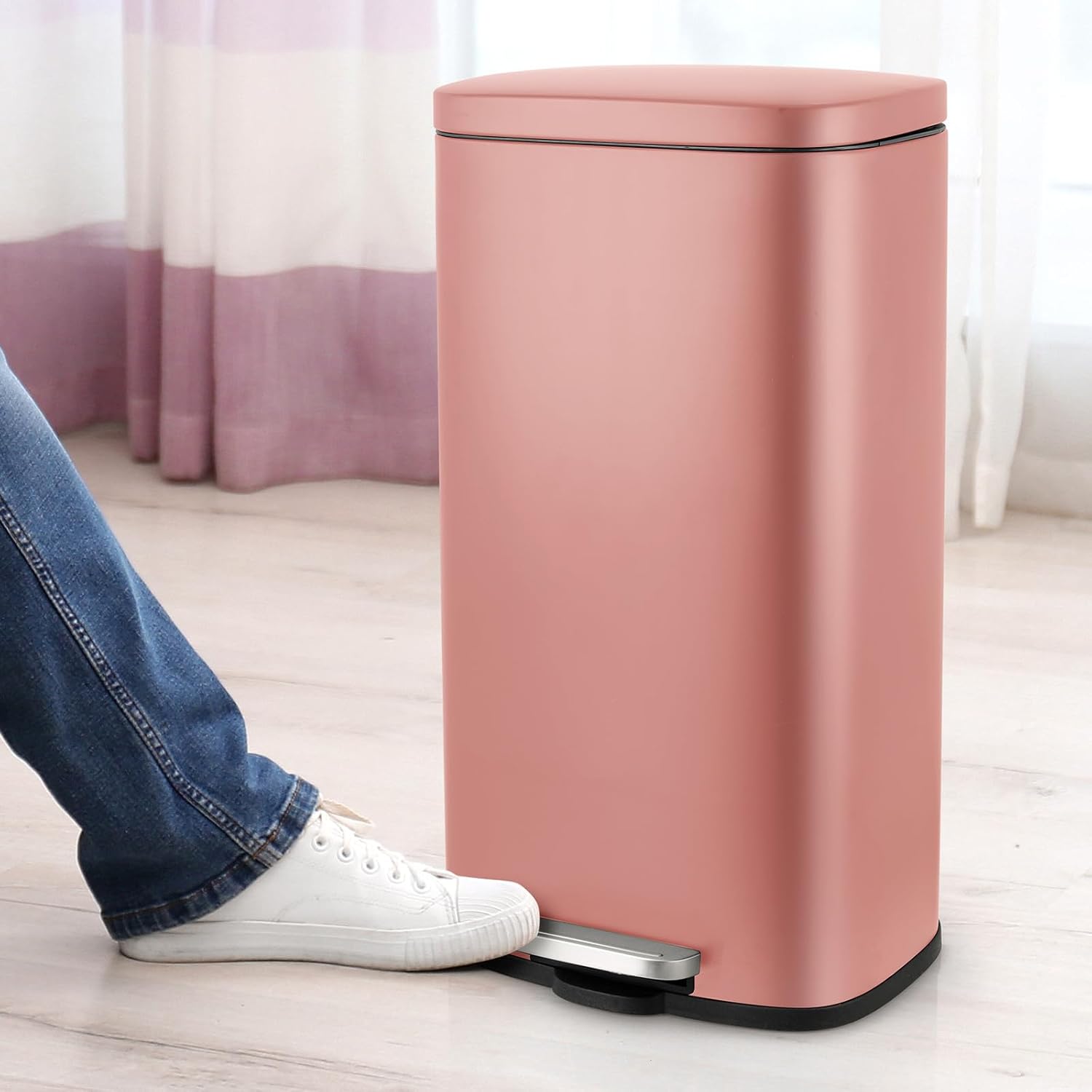 8Gal/30L Kitchen Trash Can,Ped - Commercial Kitchen Trash Can recension och pris