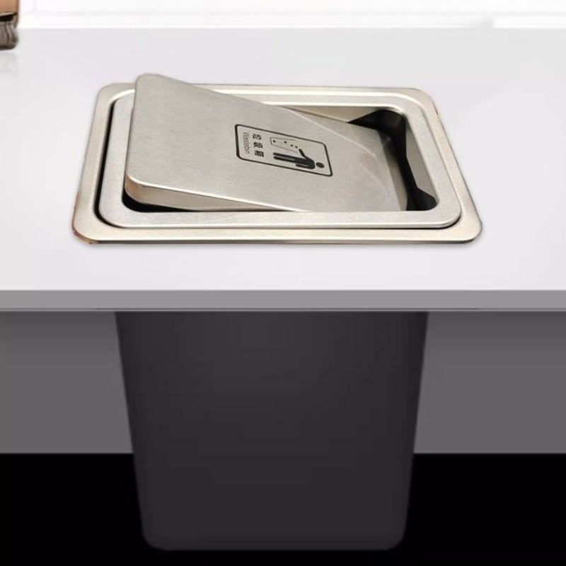 Household Trash Cans Kitchen C - Commercial Kitchen Trash Can recension och pris