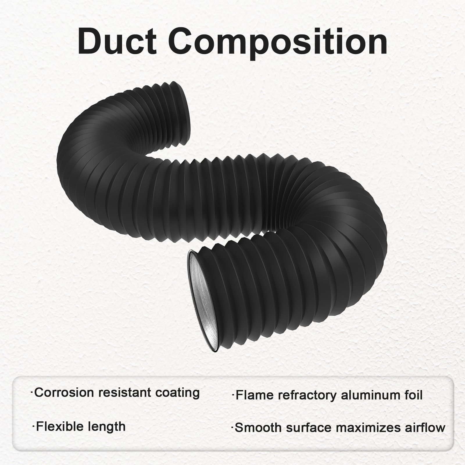 4 inch Dryer Vent Hose with 2  - Commercial Kitchen Ventilation recension och pris