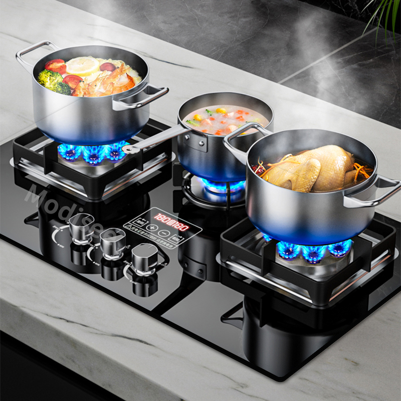Built In Gas Hob 3 Burner Stov - Commercial Kitchen Stove recension och pris
