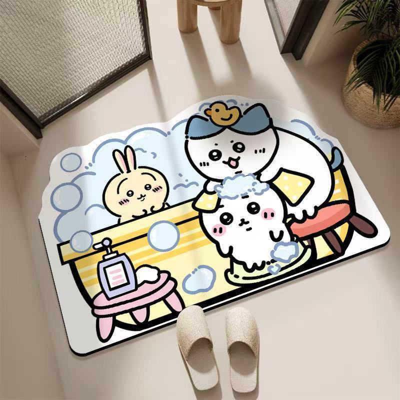 Chiikawa Floor Mat Quick-dryin - Kitchen Flooring Commercial recension och pris