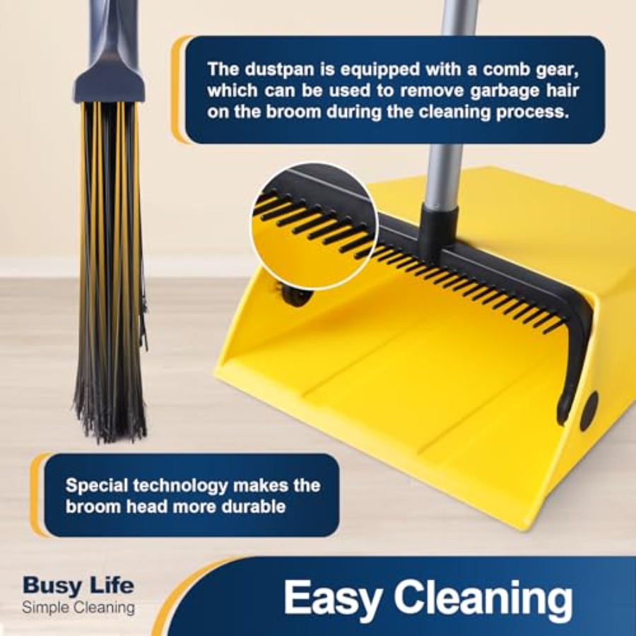 Commercial Broom and Dustpan S - Commercial Kitchen Broom recension och pris