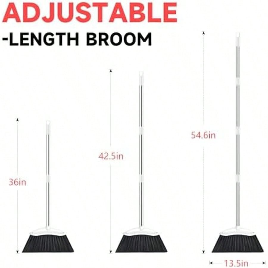 Heavy Duty Broom, 54-Inch Adju - Commercial Kitchen Broom recension och pris