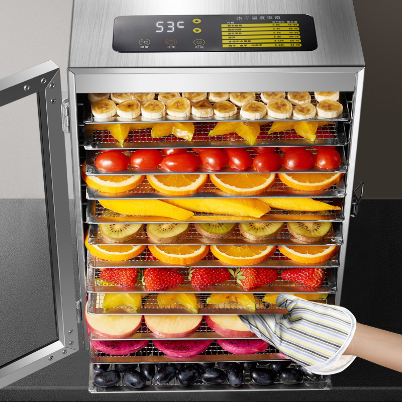 220V 110V Dry Fruit Machine Fo - Commercial Food Dehydrator recension och pris