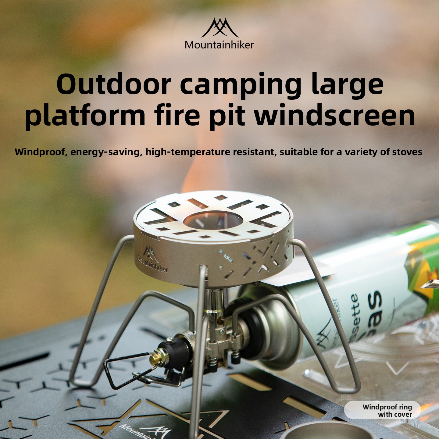 MOUNTAINHIKER New Windproof Ri - Commercial Kitchen Stove recension och pris