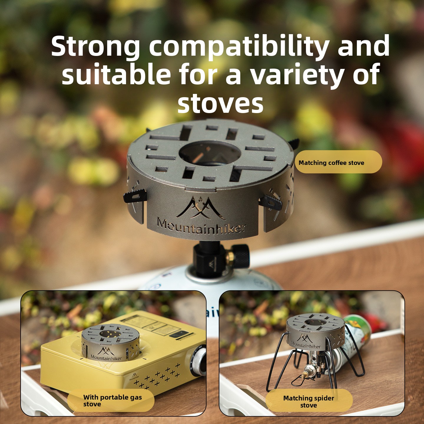 MOUNTAINHIKER New Windproof Ri - Commercial Kitchen Stove recension och pris