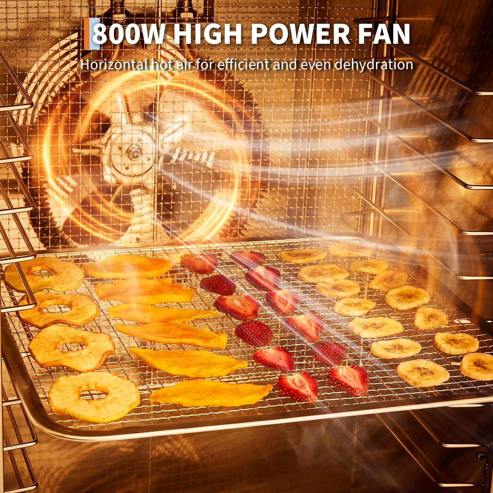 Stainless Steel Digital Food D - Commercial Food Dehydrator recension och pris