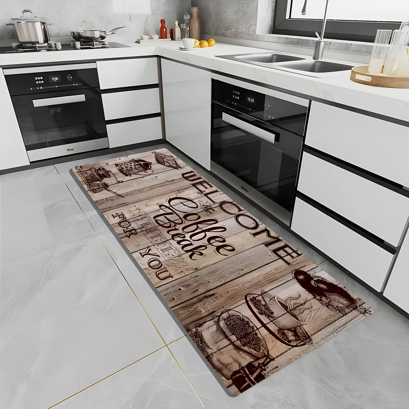 Vintage Coffee Quote Print Kit - Commercial Kitchen Quotes recension och pris