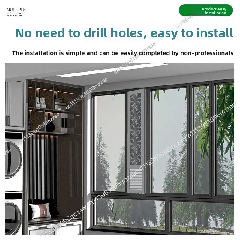 Window Ventilation Fan No Punc - Commercial Kitchen Ventilation recension och pris