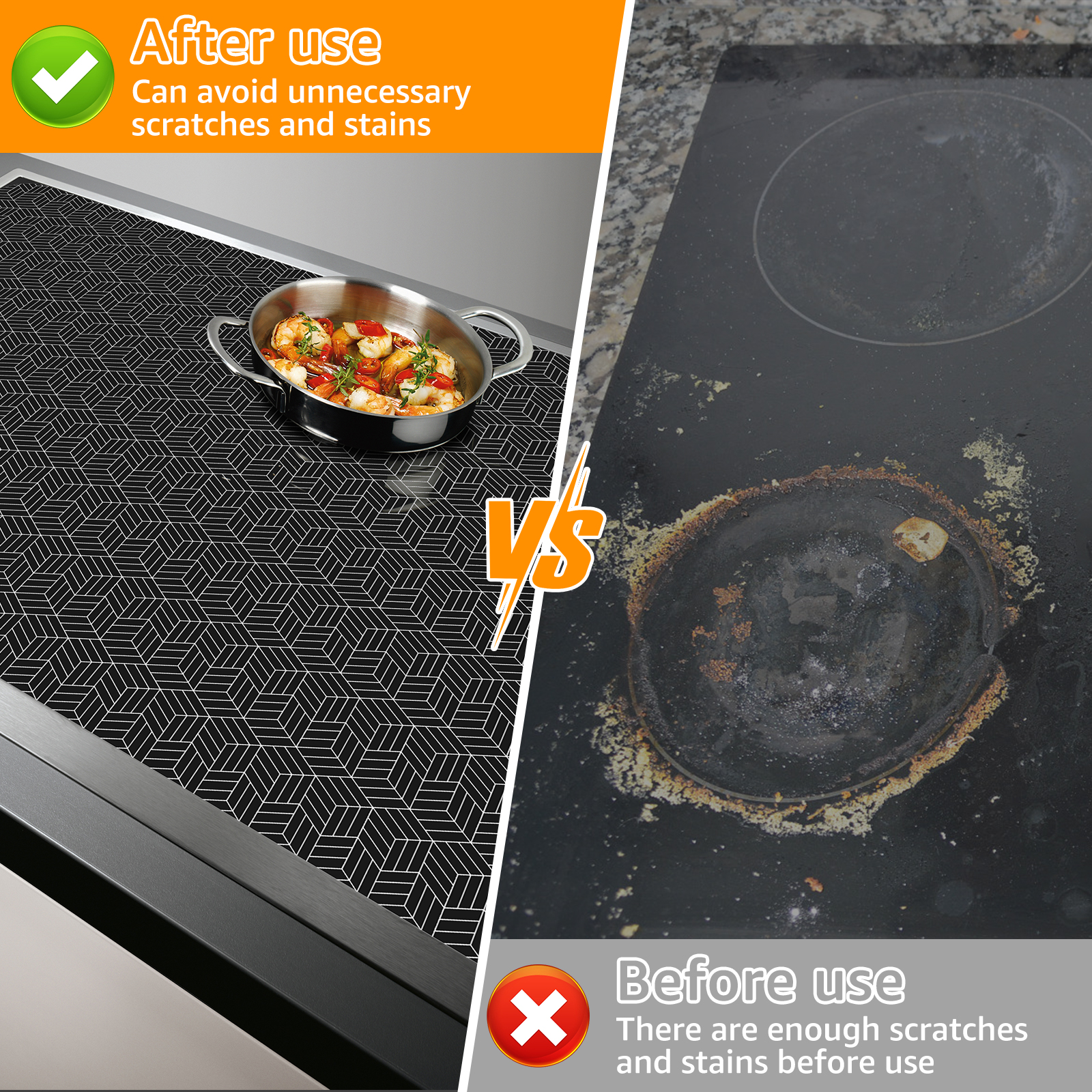 Induction Cooktop Mat Silicone - Commercial Kitchen Induction recension och pris