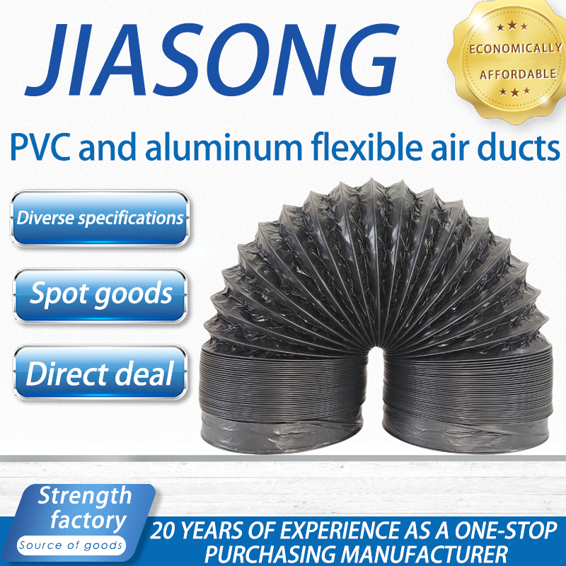Black Exhaust Flexible Duct wi - Commercial Kitchen Exhaust Hood recension och pris