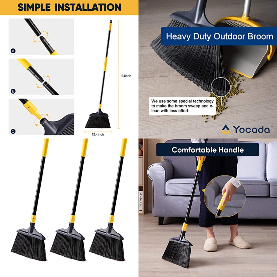 Commercial Broom Outdoor Indoo - Commercial Kitchen Broom recension och pris