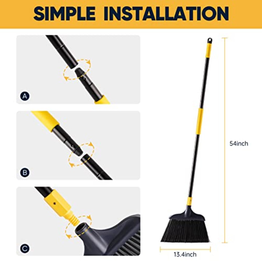 Commercial Broom Outdoor Indoo - Commercial Kitchen Broom recension och pris
