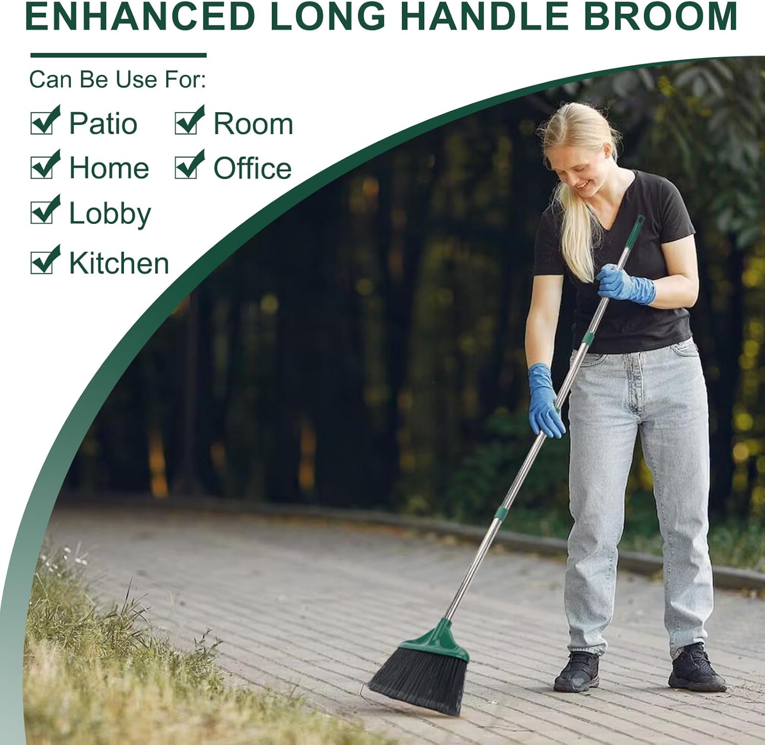 Broom Outdoor Indoor Commercia - Commercial Kitchen Broom recension och pris