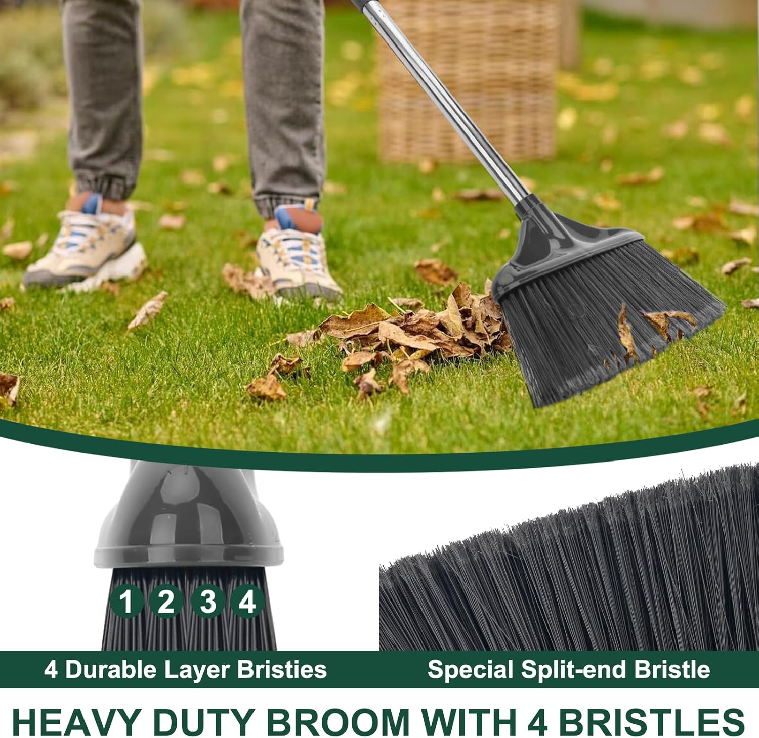 Broom Outdoor Indoor Commercia - Commercial Kitchen Broom recension och pris