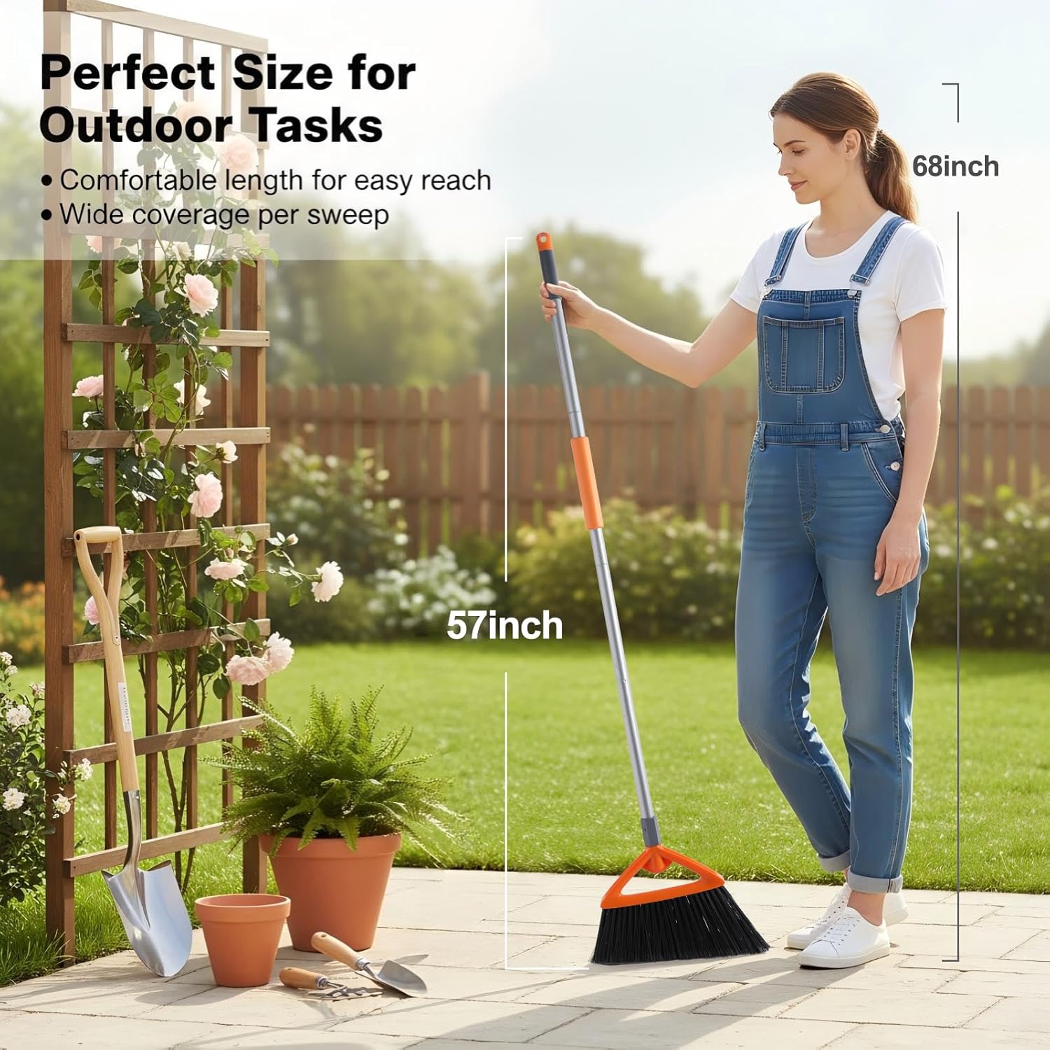 CLEANHOME Outdoor Brooms for S - Commercial Kitchen Broom recension och pris