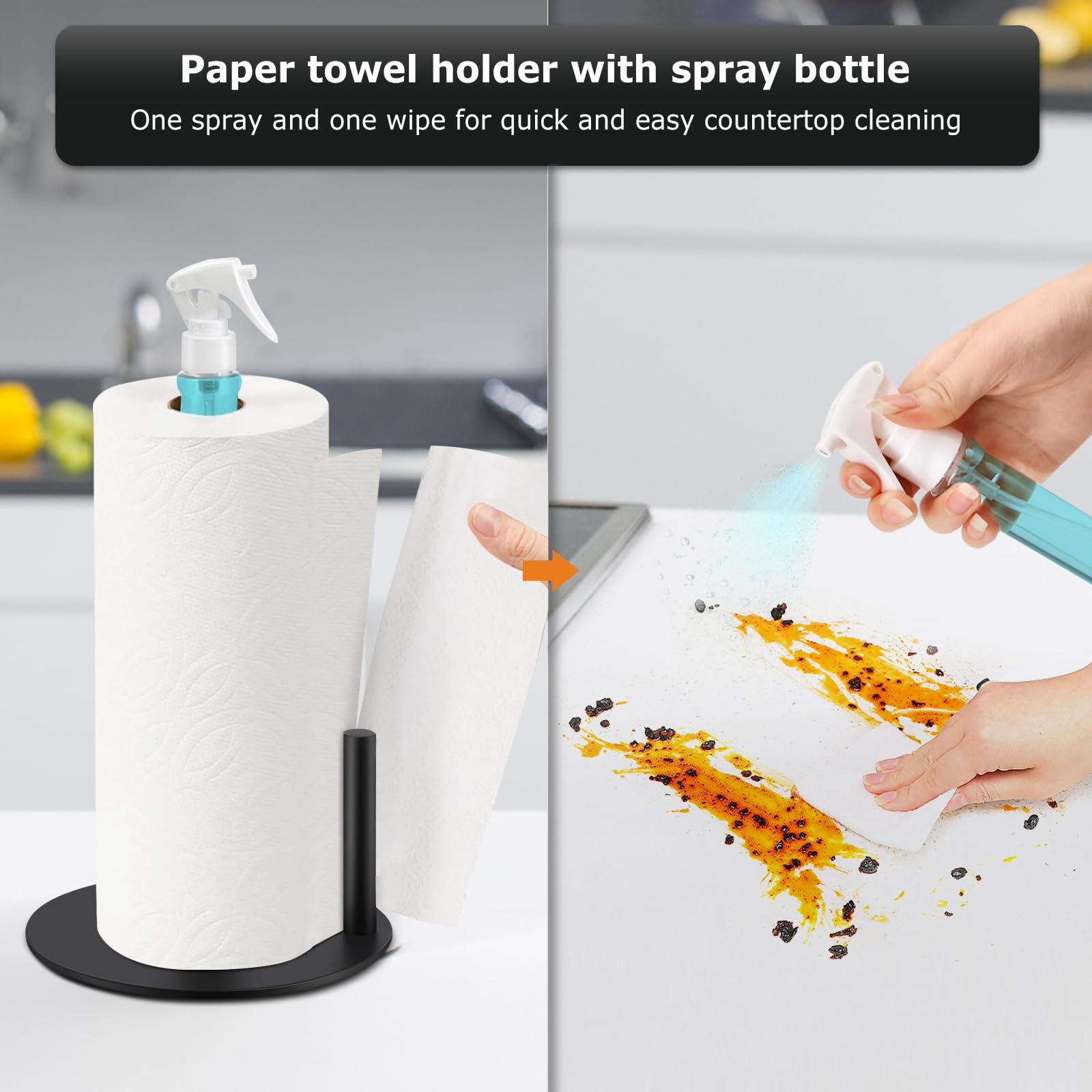 Paper Towel Holder with Spray  - Commercial Kitchen Sprayer recension och pris
