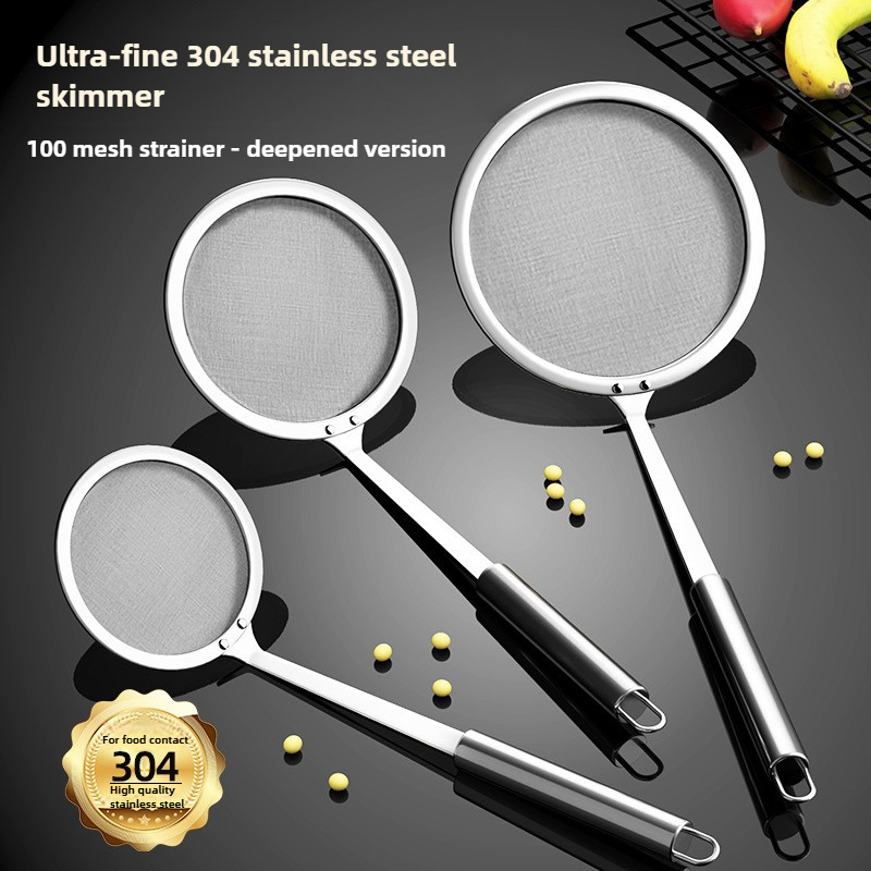 1 Pack Skimmer Spoon 304 Stain - Commercial Kitchen Oil Filter recension och pris