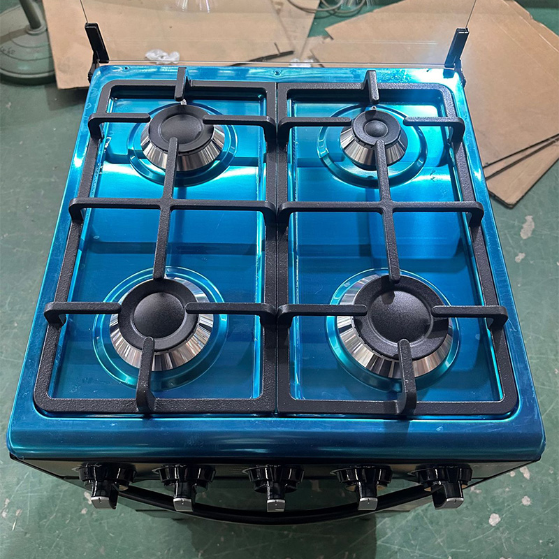 60L Four-Burner Gas Range with - Commercial Kitchen Stove recension och pris
