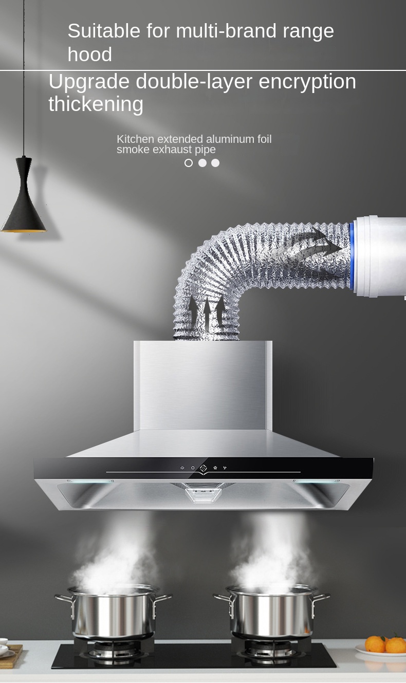 ∅125mm Aluminum Foil Ventilati - Commercial Kitchen Ventilation recension och pris