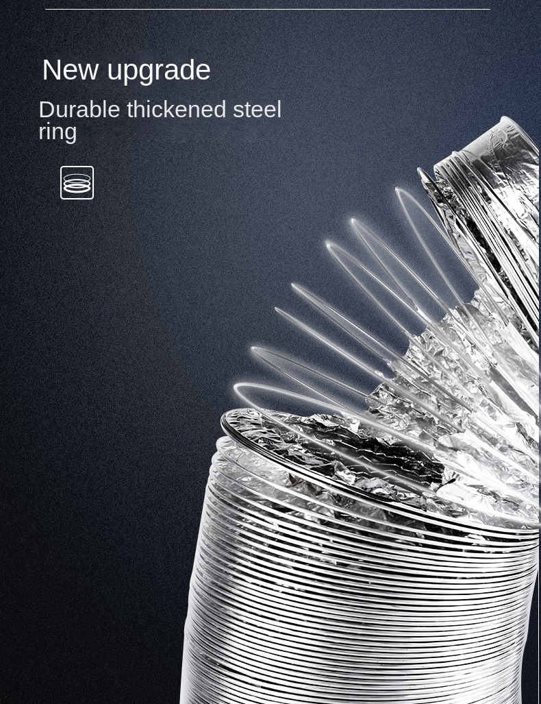 ∅125mm Aluminum Foil Ventilati - Commercial Kitchen Ventilation recension och pris
