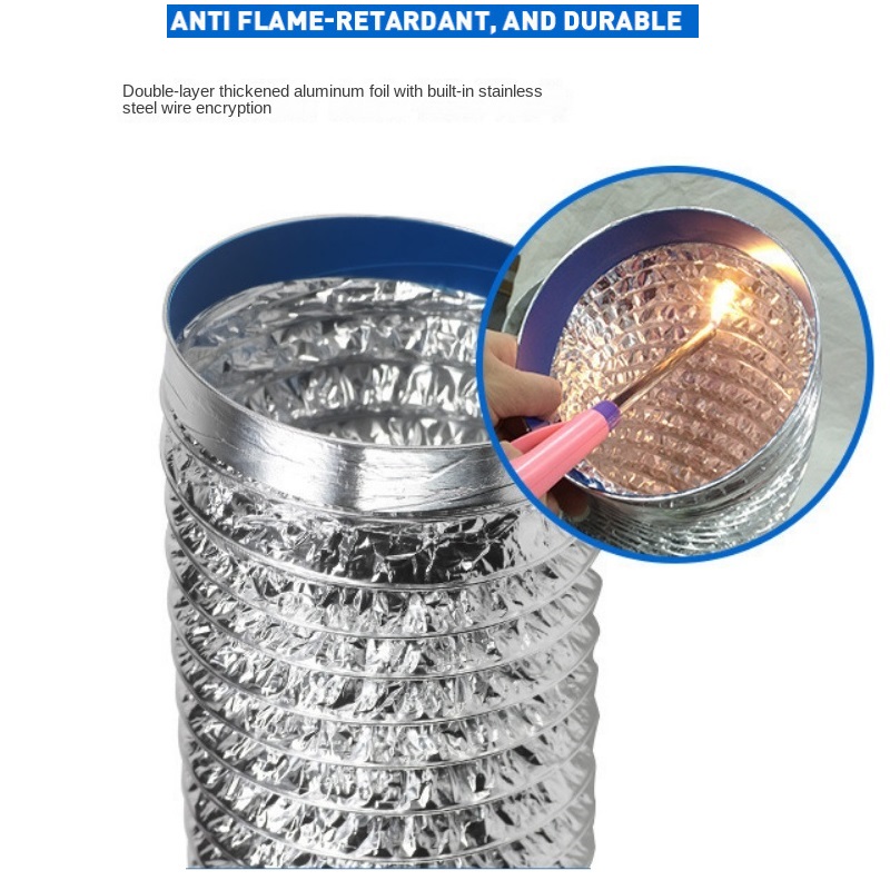 ∅125mm Aluminum Foil Ventilati - Commercial Kitchen Ventilation recension och pris