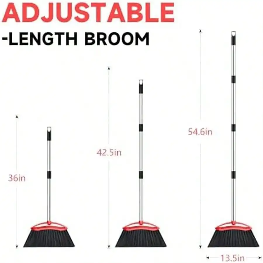 2026 Heavy Duty Broom, 54-Inch - Commercial Kitchen Broom recension och pris