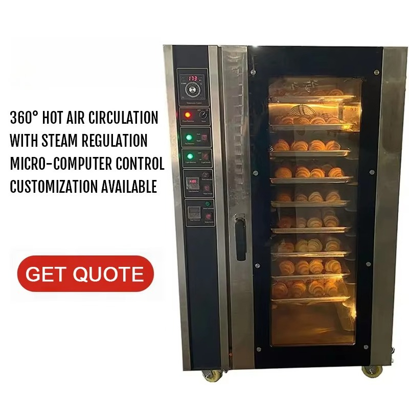 5trays 8trays 10trays 12trays  - Rotary Bakery Oven recension och pris