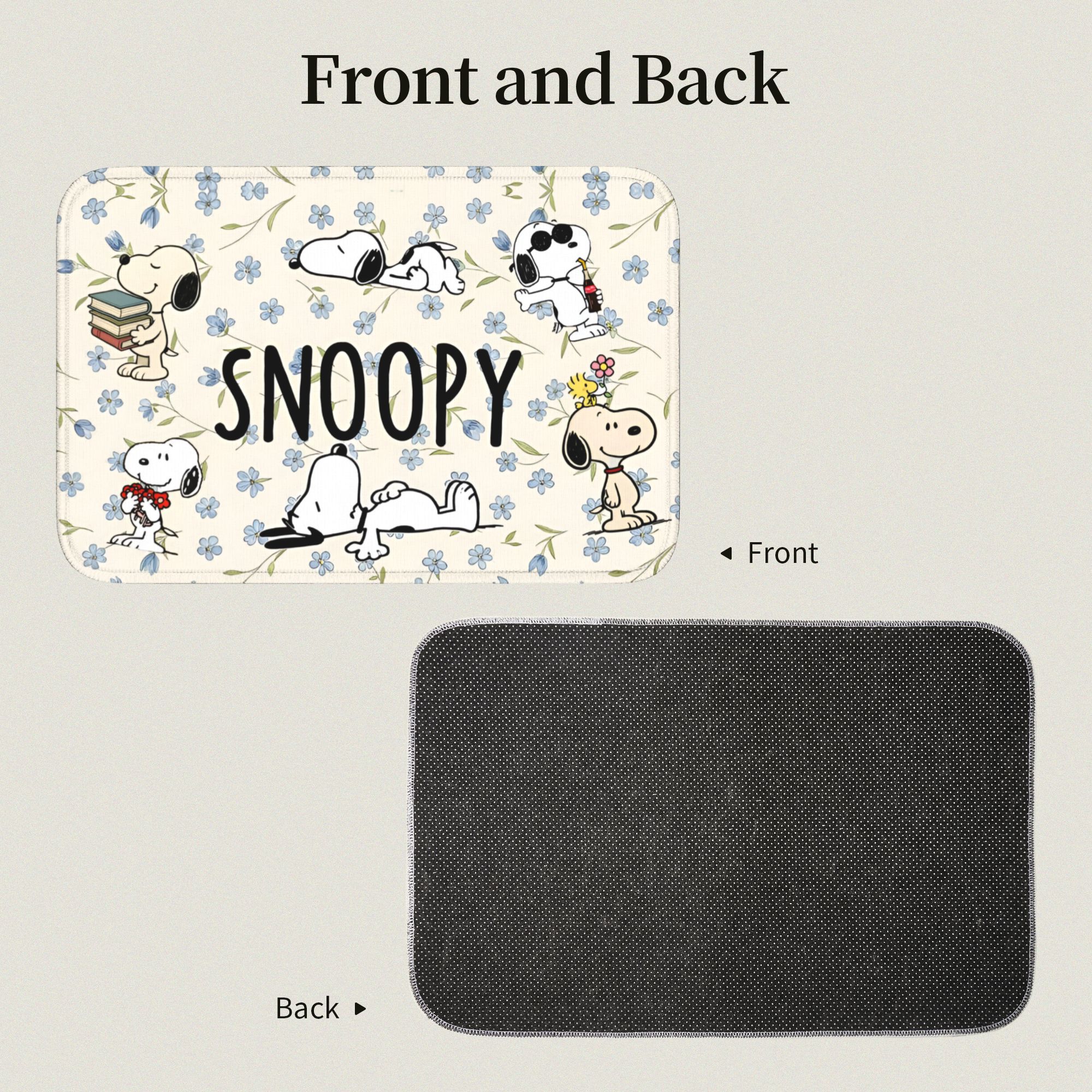 Custom Cute Cartoon S-Snoopys  - Kitchen Flooring Commercial recension och pris