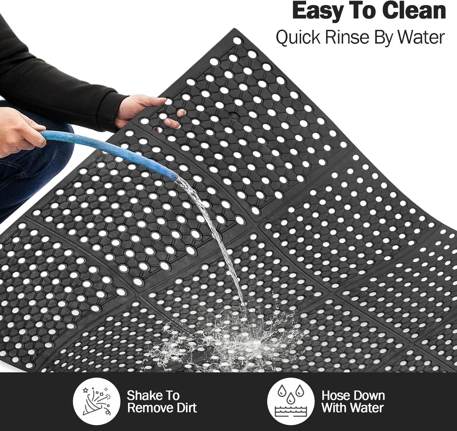 Anti-Fatigue Drainage Rubber M - Kitchen Flooring Commercial recension och pris