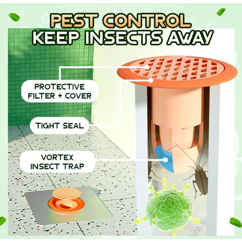 Upgraded 2PCS Cockroach Pest C - Commercial Kitchen Grease Trap recension och pris