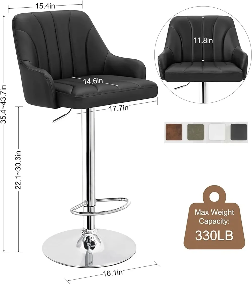 For Bar Stools Set of 4, Adjus - Commercial Kitchen Quotes recension och pris