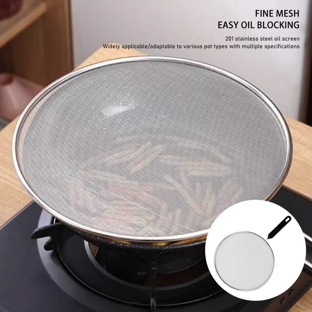 19-33cm Stainless Steel Oil Sp - Commercial Kitchen Oil Filter recension och pris